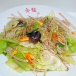 金龍 - 野菜炒め　￥600