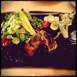 ファロ スロータイム - 本日のお魚料理（鰆の香草焼き）