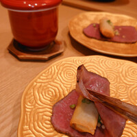 神戸牛 しゃぶしゃぶ おもき 離れ 銀座店 - 神戸牛肉巻きコロッケ