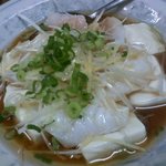 広東料理 天天 - こぶ鯛と豆腐の蒸し物900円