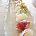 雪舟庵 - にぎりずし　舟