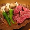 飛騨の味 酒菜 - 料理写真:飛騨牛入り朴葉味噌