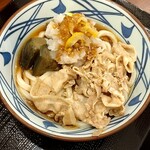 丸亀製麺  - 鬼おろし　豚しゃぶぶっかけ　690円