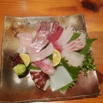 大入亭 - 刺身盛り合せ二人前