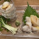 Izakaya Ten - 白バイ貝はコリッコリッで磯香り