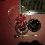 銀座 焼肉R - ほうじ茶とともに