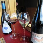 銀座 焼肉R - 2種に合わせたワイン赤白