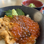 潮騒の館 やし楼 - うにいくら丼