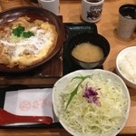 しゃぶかつ かつ喜 - ロースカツ鍋膳1230円