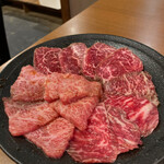 焼肉韓国料理sonagi - 特選赤身盛り合わせ