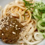 Nakau - 冷やし担々うどん 接写。