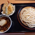 久兵衛屋 - 鶏みぞれ天ざるうどん