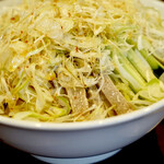 鶏舎 - 冷やし葱そば　1,000円
      大盛り　200円
      葱増し　200円