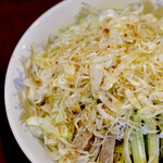 鶏舎 - 冷やし葱そば　1,000円
      大盛り　200円
      葱増し　200円