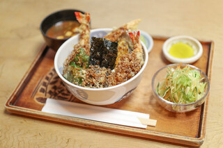 Tempura Tempei - 揚げ玉天丼☆