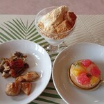 bufferesutorantoppuobumiyako - 食事ラストはマヒマヒのソテー、フリフリチキン