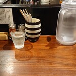 RAMEN GOTTSU - カウンター席