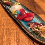 めし呑パーラー KB1 - 刺し身３点盛り