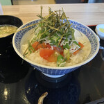 Ohiru Gohan No Omise Rifu - トマトしらすおくら丼
                        