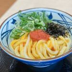 丸亀製麺 - 明太釜玉うどん 並☆