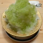 コメダ珈琲店 - かき氷（アロエ・マスカット）練乳・ソフトなし