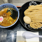 松戸富田麺絆 - 半熟味玉濃厚つけめん