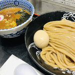 松戸富田麺絆 - 半熟味玉濃厚つけめん
