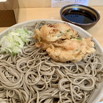 Gangi - かき揚げそば（冷）520円