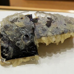 天婦羅 みやしろ - 泉州水茄子の天ぷら