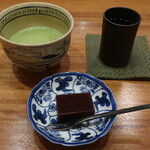 天婦羅 みやしろ - 塩羊羹、お点前付き