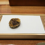 天婦羅 みやしろ - 栃木産椎茸。