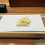 天婦羅 みやしろ - 神奈川の佐島（横須賀市）産アオリイカの天ぷら