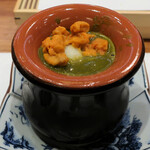 天婦羅 みやしろ - 活け鮑のしゃぶしゃぶ