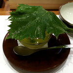 天婦羅 みやしろ - 千葉産トウモロコシのイエローサブマリンの擦り流し