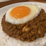 TADA CURRY - キーマカレー　目玉焼きトッピング