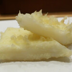 天婦羅 みやしろ - 神奈川の佐島（横須賀市）産アオリイカの天ぷら