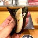 小判寿司 - 追加 平貝 手巻き