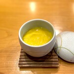 小判寿司 - 茶碗蒸し 地物とうもろこしのすり流し