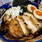 塩そば専門店 桑ばら - さけとば香油の鶏中華そば