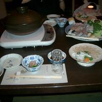 四季の味ちひろ - 個室でゆっくり。赤ちゃん、プクプクほっぺ。。。生後２カ月で食べログデビューです♪♫♬　この後のお鍋の写真は撮れてません・・・。お喋りと食べるのに夢中～(笑)