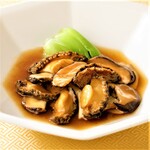 5．鮑ときのこのオイスターソース煮
