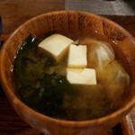 お酒とご飯 たく - お味噌汁