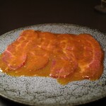 煌 焼肉 - 味噌タレ焼き（特選牛ほほ肉(つらみ) 味噌もほんとにおいしい。 これもご飯がすすみます！ビールにも最高です。