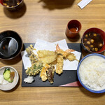 Donhyara - 天ぷら定食¥900