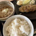 Satoyama Seimen - 牛かつ定食 950円