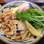 丸亀製麺 - 豚しゃぶ ぶっかけ 並690円