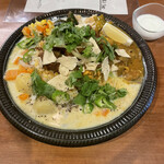 スパイスカレー キテレツ - チキンビリヤニ、味変ヨーグルト