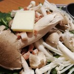 お好み焼本舗 - 大きなきのこ(笑)