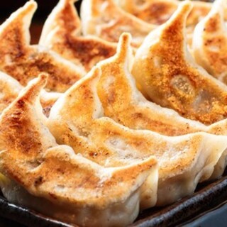 Just like xiao long bao?! The famous “grilled Gyoza / Dumpling with gravy”