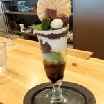 Nachuraru Kafe Yadori Na - 【  MACCHA  PARFAIT  】￥ 980